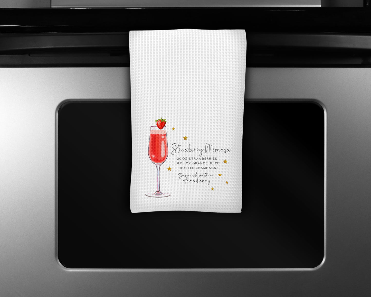 Strawberry Mimosa Towel