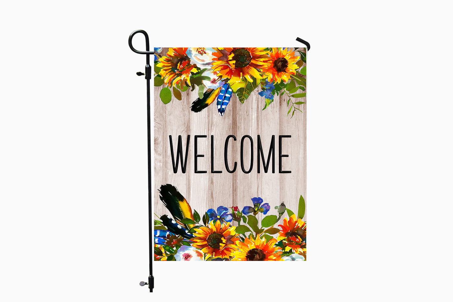 Sunflower Welcome Flag