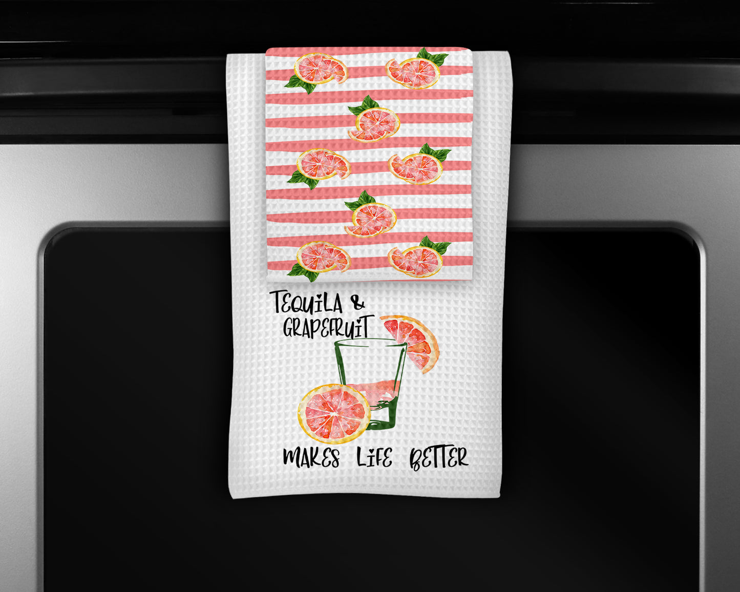 Tequila Grapefruit Towel Set