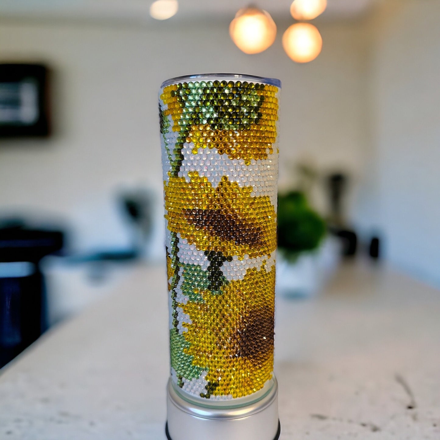 Sunflower rhinestone