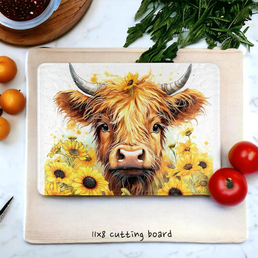 Cow Cutting Board