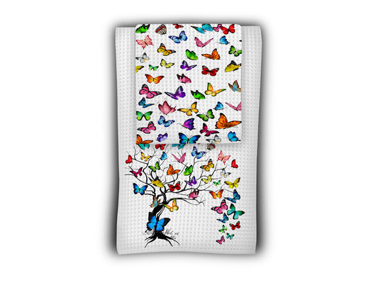 Butterfly Towel Set