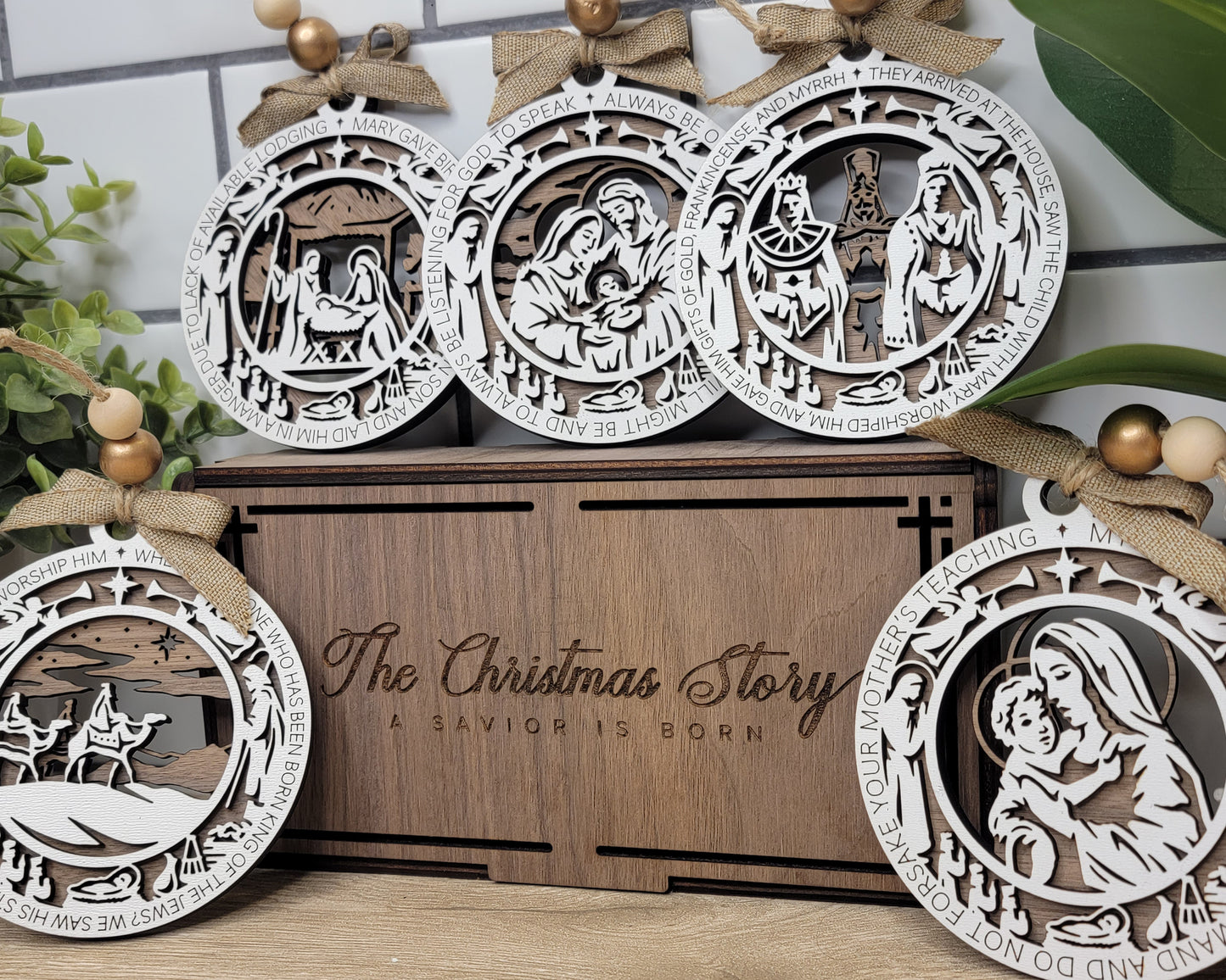 Christmas stories ornaments