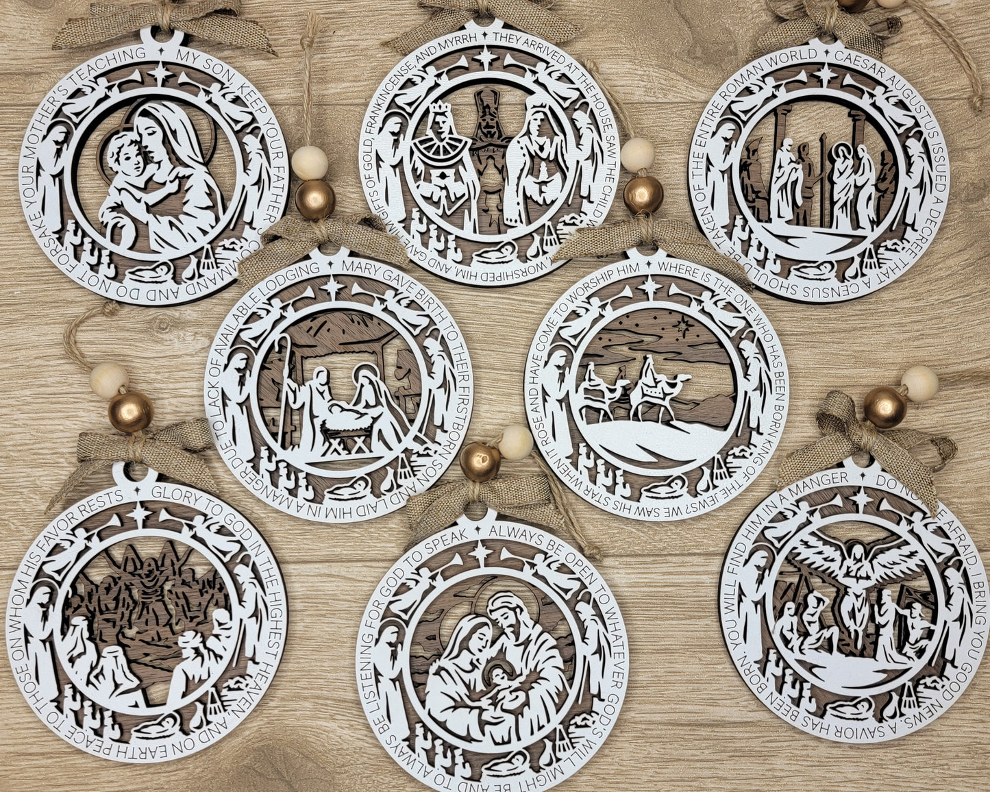 Christmas stories ornaments