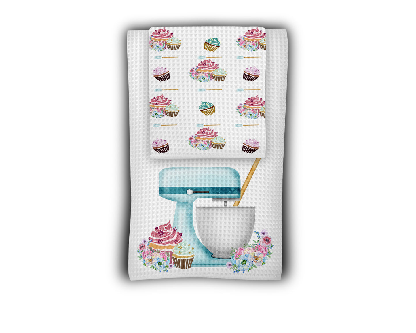 Cupcake Towel Set