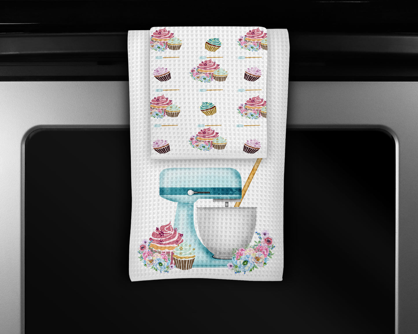 Cupcake Towel Set