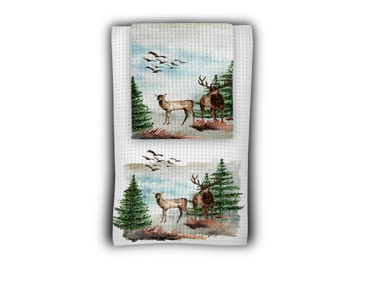 Deer Towel Set