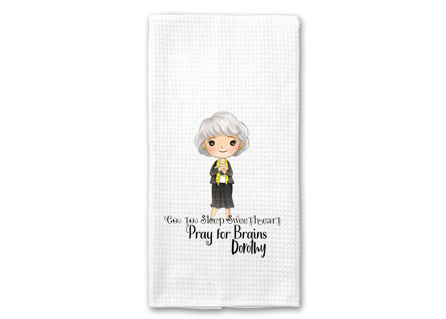 Golden Kitchen Towel