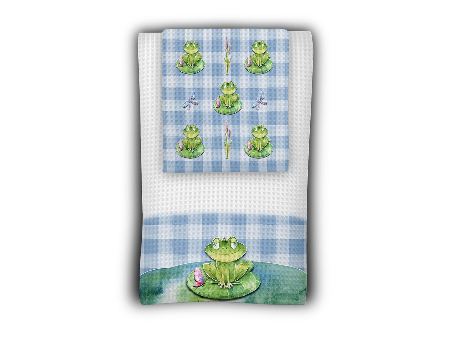 Frog Towel Set