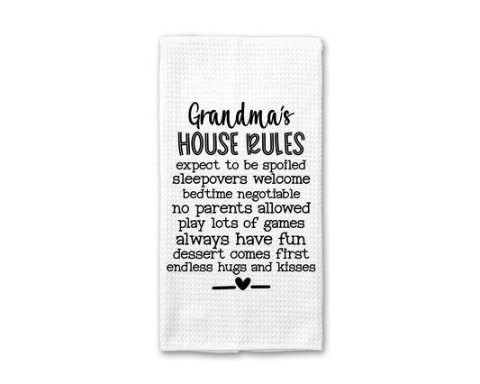 Grandma Rules Towel