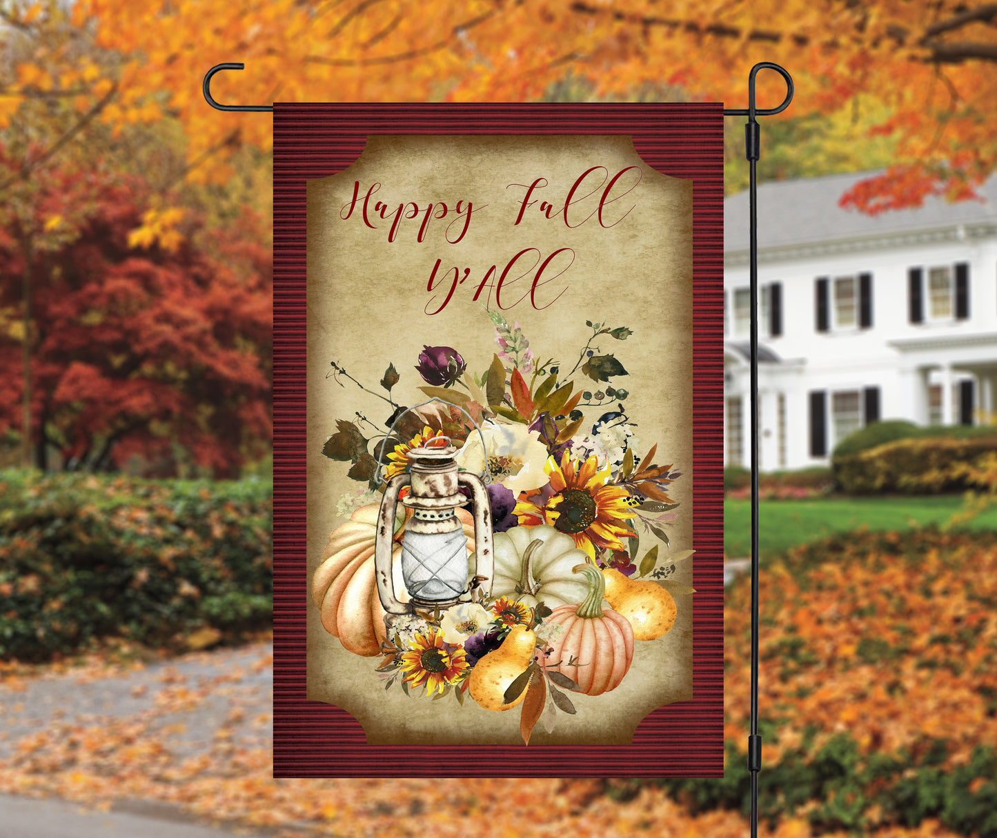Happy Fall Flag