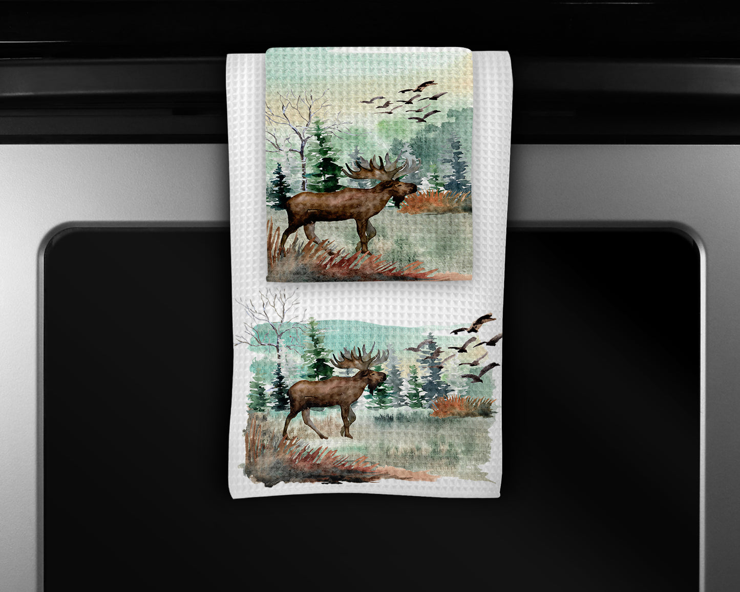 Moose Towel Set