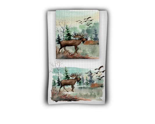 Moose Towel Set