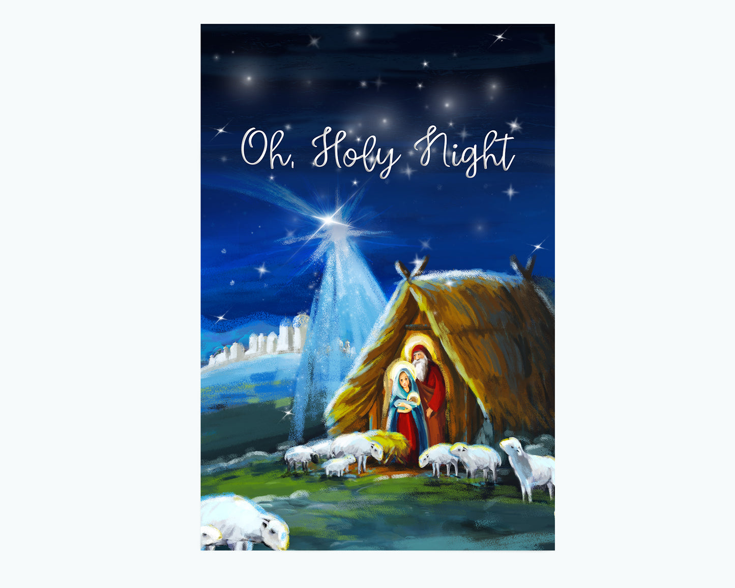 Oh Holy Night Flag