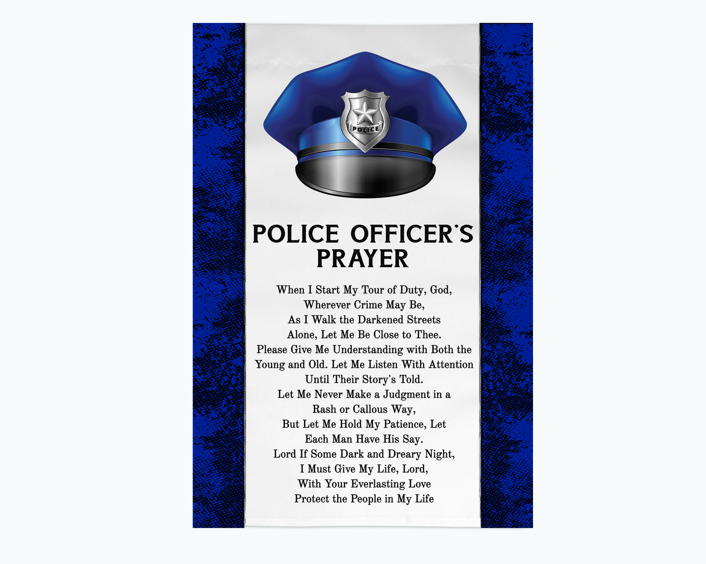 Police Prayer Flag