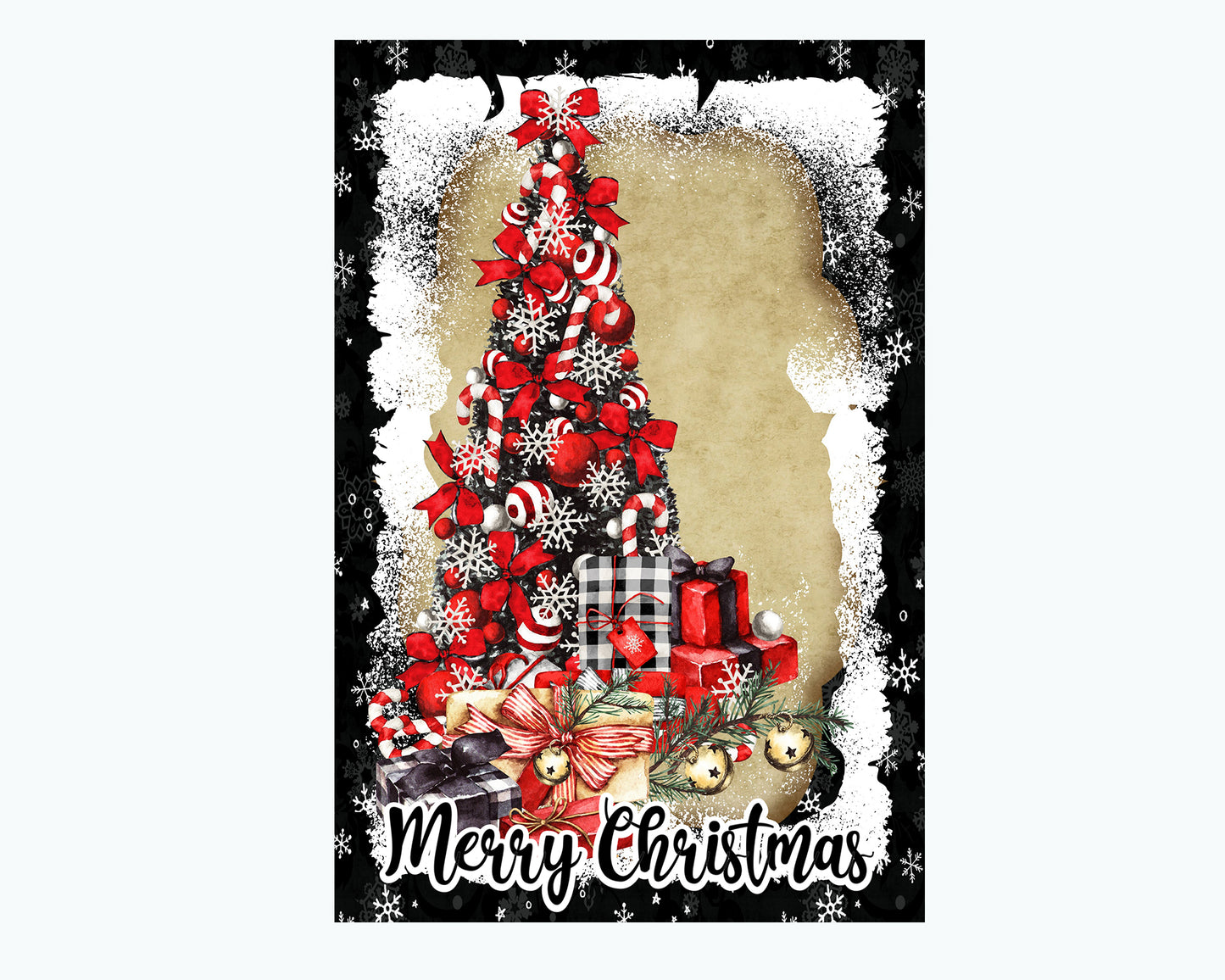 Merry Christmas Garden Flag