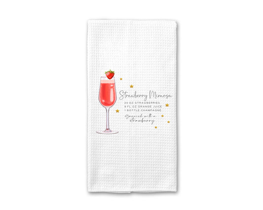 Strawberry Mimosa Towel