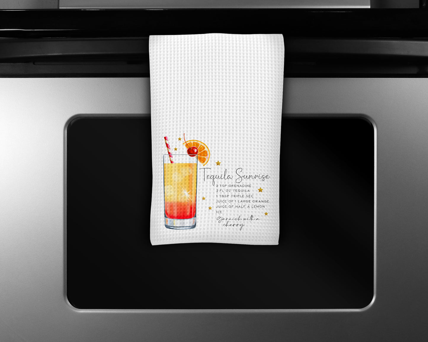 Tequila Sunrise Towel