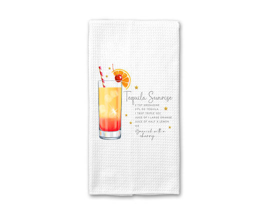 Tequila Sunrise Towel