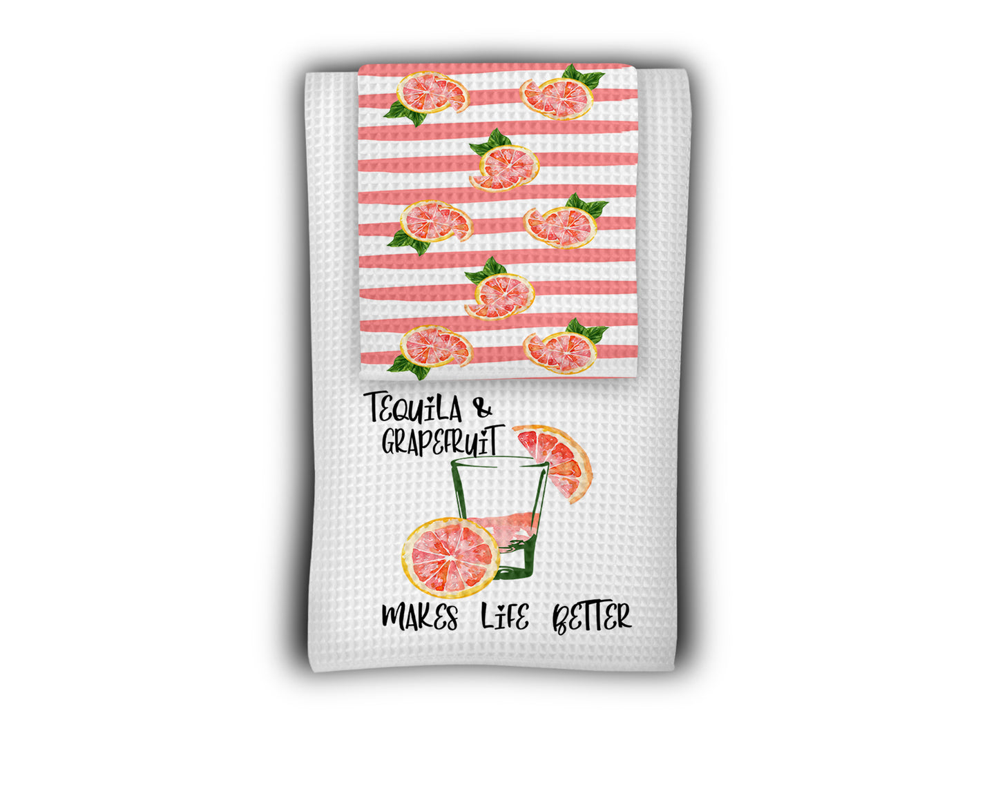Tequila Grapefruit Towel Set