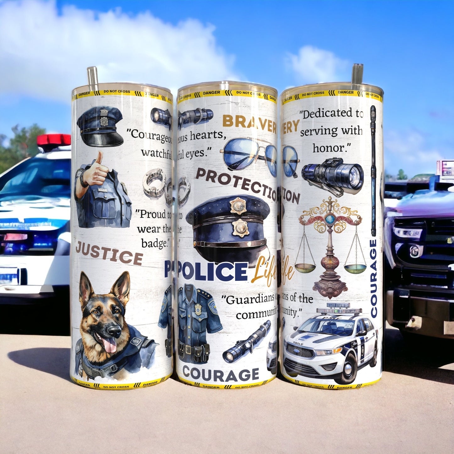 Police Tumbler