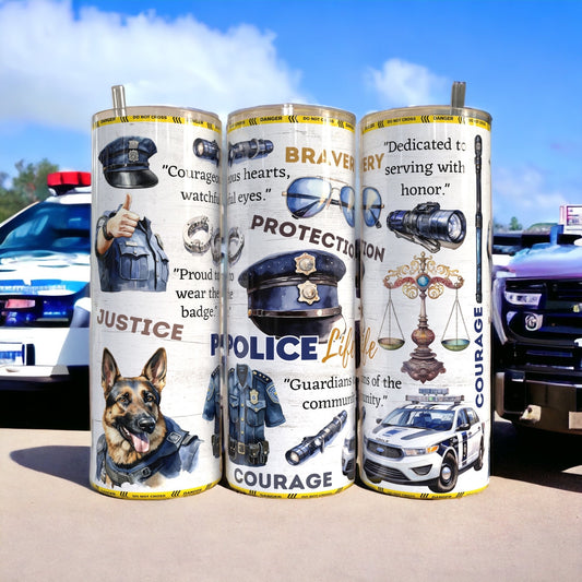 Police Tumbler
