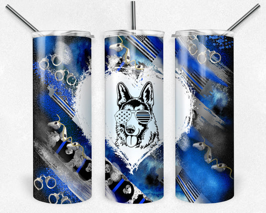 Police K9 Tumbler