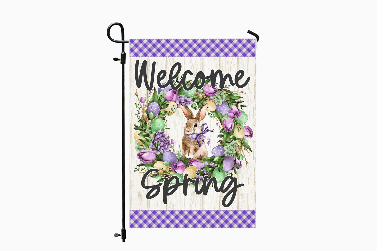 Easter Garden Flag