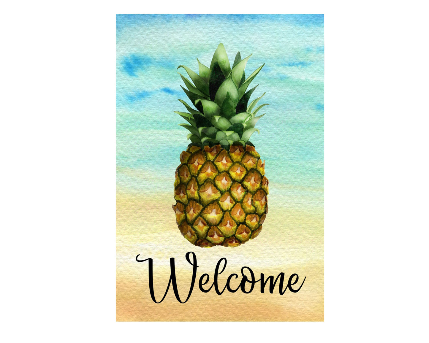 Pineapple Garden Flag