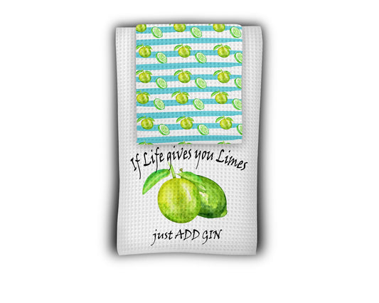 Lime Hand Towel Set