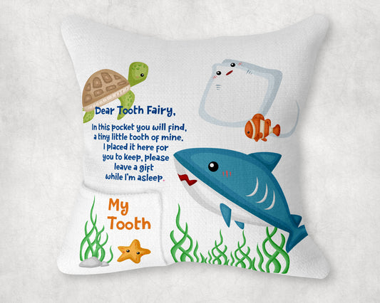 Shark Tooth Pillow