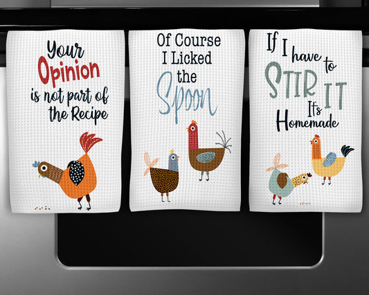 Sarcastic Kitchen Towel