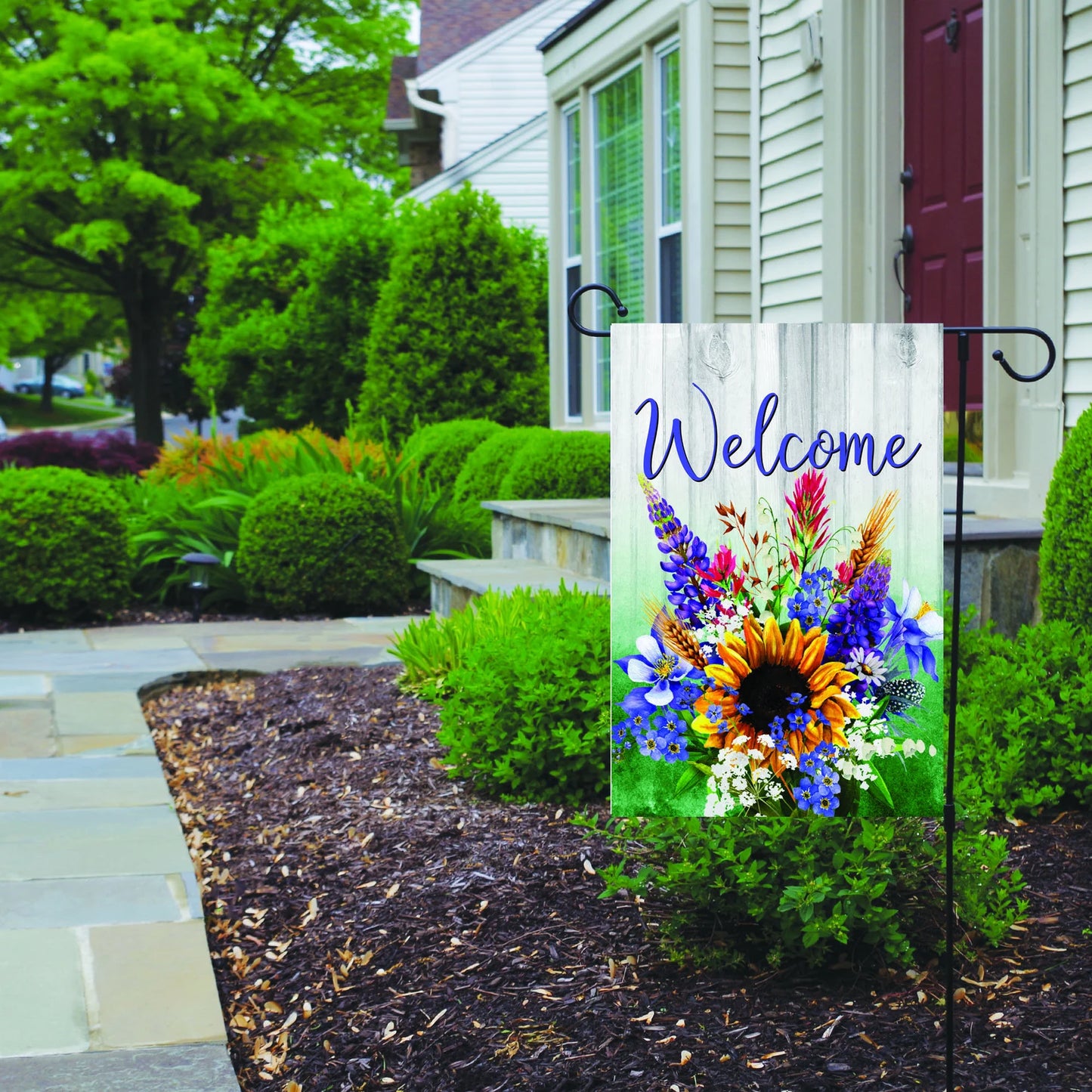 Sunflower Bouquet Garden Flag