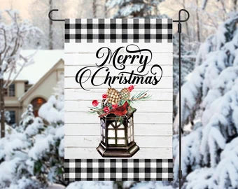 Christmas Garden Flag