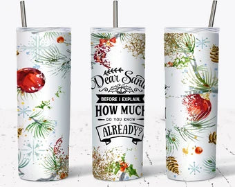 Dear Santa Tumbler